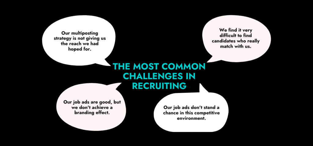 The most common challenges in recruiting